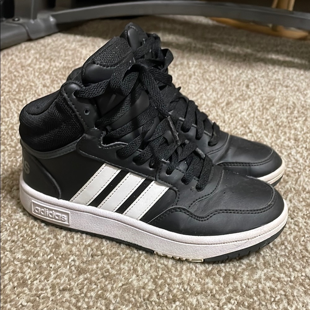 Boys Adidas basketball shoes